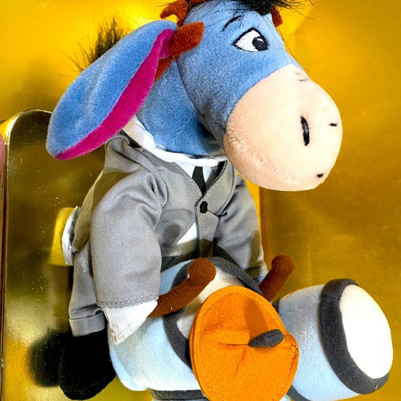 DISNEY STORE EXCLUSIVE NWT VTG WINNIE THE POOH 1984 ROCK BAND BEAN BAG PLUSH (4) - Picture 11 of 13